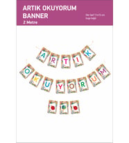 Artık Okuyorum Banner 2 Metre