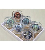 Northcity Cam Küllük Alk3647 - Şık ve Pratik Cam Küllük 9,5x3 Cm