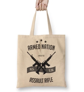 Assault Rifle Bez Çanta Uzun Saplı