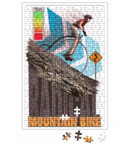 Radical Old Bicycle Puzzle 240 Parça Yapboz