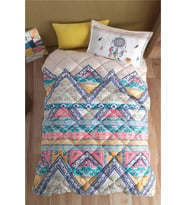 Clasy Tek Kişilik Genç Uyku Seti Boho V1 Bej