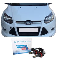 Ford Focus 3 Led Xenon Uzun Far Ampulü H1 Ultimate 9500 Lumens Yeni Seri Beyaz 2012-2015