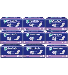 Prosafe Mesane & Lohusa Pedi  L-Büyük Yoğun 90 Adet (9PK*10)