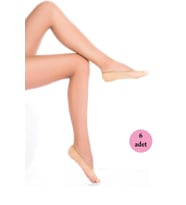 Mulvxbrf Brf02 6 Adet Microfiber Suba Kadın Babet Çorap Sahra 51 (Mulvix)