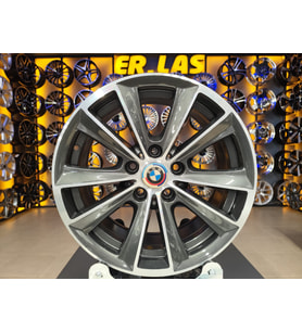 4 Adet BMW ORIJINAL 8*17 5*120 ET30 72.6 GUN MACK JANT REVİZE EDİLMİŞ (Takım)