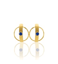 Kadir Jewellery 22 Ayar Altın Kaplama Vintage Küpe -El İşçiliği Ve Hipoalerjenik Küpe