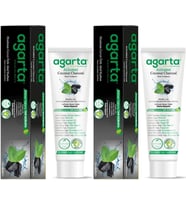 Agarta Doğal Diş Macunu 100ML Aktif Karbonlu (2 Li Set)