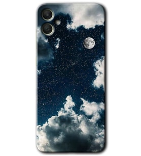 Galaxy A05 Kılıf HD Desen Baskılı Kılıf - Gece Gökyüzü