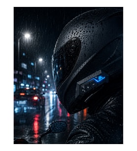 Bluetooth Motosiklet Kask Kulaklığı – Mikrofonlu, 1000 mAh, 20 Saat Kullanım
