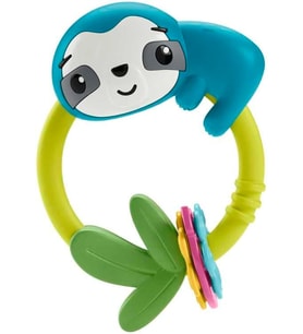 Fisher Price Eğlenceli Dostlar Hjw11 - Makaralı Tembel Hayvan (Krem)