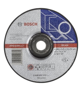 Bosch Expert For Metal 180x6.0 mm Bombeli Taşlama Diski - 2608600315