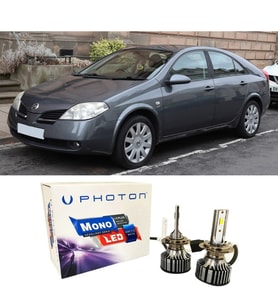 Nissan Primera Led Xenon Uzun Far Ampulü H1 Mono Yeni Seri Beyaz 2000-2003