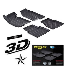 Perflex Renault Megane 4 3D Havuzlu Paspas Perflex X-Mat 3D Paspas 2016