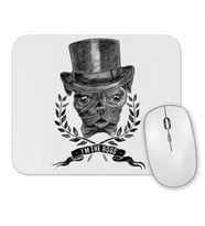 I'm The Boss Sihirbaz Pug Köpek Mouse Pad