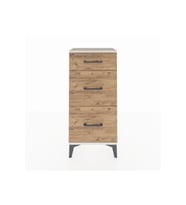 Arges Komodin 3 Çekmeceli 44x30x96 Aytaşı-Çam