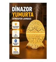Ayarlanabilir Parlaklık ve Sis Efektli USB Atmosfer Gece Lambası