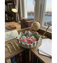 Mumelia Candles Çöl Esintisi - Doğal Soya Taştozu Tabaklı Tasarım Mum