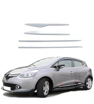 Renault Clio 4 HB Krom Kapı Çıtası Tk 4Prç Paslanmaz Çelik