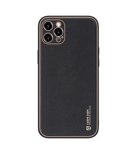 Dux Ducis iPhone 12 Pro Max 6.7 Kılıf Yolo Series Premium Arka Koruma Kılıf (Siyah)