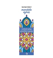 Mandala Ayraç Mavi