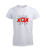 XOX Tasarımlı Tişört (Düz Beyaz)
