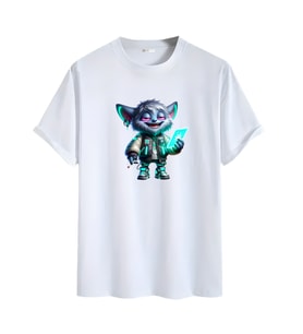 Animasyon Görselli  Unisex (Tshirt) Tişört