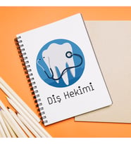 Diş Hekimi Tasarımlı Defter