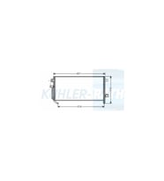 Subaru Forester (02-08) Delphi Klima Radyatörü FR 73210SA000 Delphi