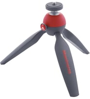 Manfrotto Pixi Mini Tripod, Kırmızı (Mtpixi-Rd)