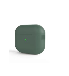 Apple Airpods Pro 2 Uyumlu Zore Standart Silikon Kılıf (Koyu Yeşil)