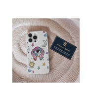 Tecno Spark 10 Pro Uyumlu Aesthetic Göz ve Yıldızlar Tasarımlı Şeffaf Kılıf