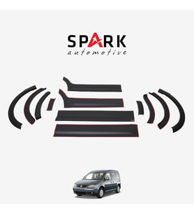 Volkswagen Caddy 2004-2010 Yıl Aralığı Uyumlu Uzun Şase Çift Sürgü Dodik Seti 12 Parça