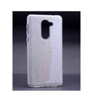 Huawei GR5 2017 Honor 6x Uyumlu Kılıf Zore Shining Silikon (Gümüş)