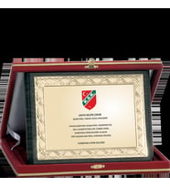 ODAK KUPA - Ahşap Plaketler - PL-059-M A - 18x24 cm