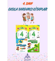 4.Sınıf Beceri Temelli  MATEMATİK Yolculuğu +Çözümlü Problem Kitabı+ Okuduğunu Anlama