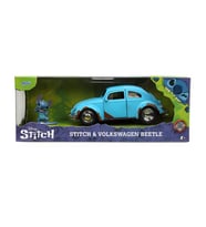 Disney Stitch ve Volkswagen Beetle 1:32 Die Cast Araç ve Figür 33251