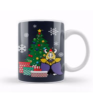 King Asgore Around The Christmas Tree Undertale Kupa Bardak Porselen