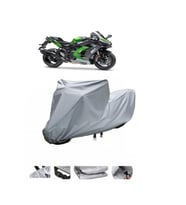 Kawasaki Ninja H2  Gri Motosiklet Brandası ARKA ÇANTA UYUMLU DEĞİLDİR
