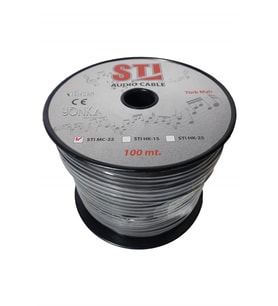 STI MC-22 STEREO MİKROFON KABLOSU (100 METRE)