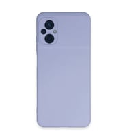 Xiaomi Poco M5 Kılıf Nano İçi Kadife Silikon - Lila