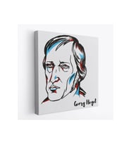 Georg Wilhelm Friedrich Hegel Dekoratif Kanvas Tablo-5819