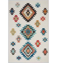 Eliana Home Baskılı, Yıkanabilir Kaymaz Taban Salon Halısı LNA1021 100x150 cm (Bej)