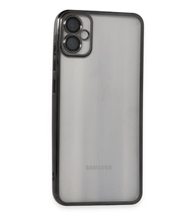 Durukar® Samsung Galaxy A05 Kılıf Lensli Silikon - Siyah
