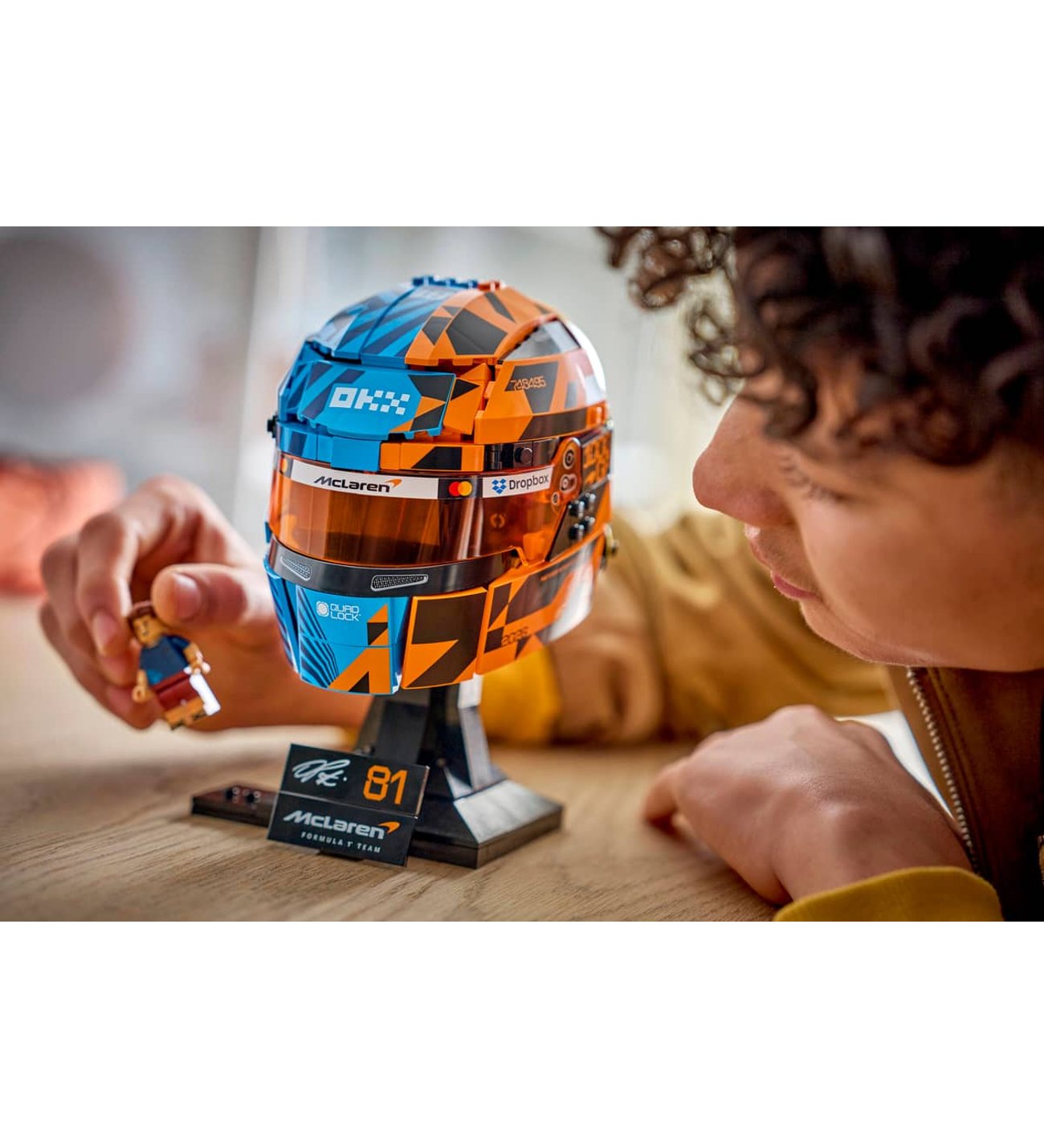 Lego Editions Mclaren Oscar Piastri Kask 43017