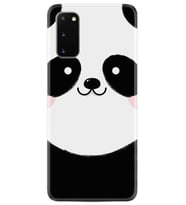 Samsung A02S A03S A10 A12 A13 A21S A22 Kılıf Desenli Silikon Sevimli Panda 1794