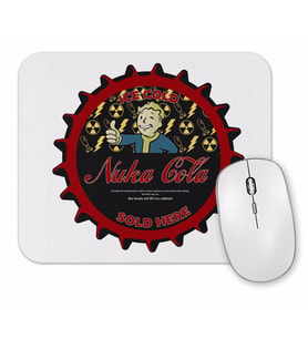 Nuka Cola Bottle Mouse Pad
