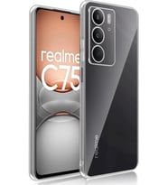 Durukar® Realme C75 Kılıf Lüx Şeffaf Silikon
