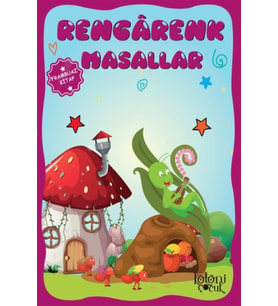 Çocuklar için Hayal ve Odak Geliştirici Rengarenk Masallar Frambuaz