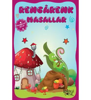 Çocuklar için Hayal ve Odak Geliştirici Rengarenk Masallar Frambuaz