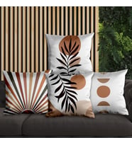 eJOYA Modern Tasarımlı 4'lü Yastık İçi Ve Kırlent Kılıfı 45cm 113765